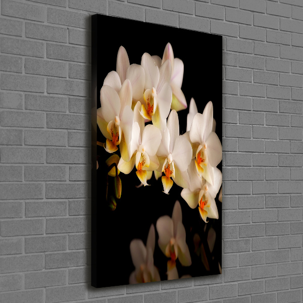Quadro su tela canvas verticale Orchidea