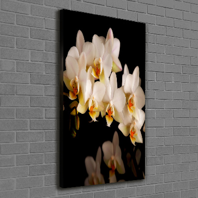 Quadro su tela canvas verticale Orchidea