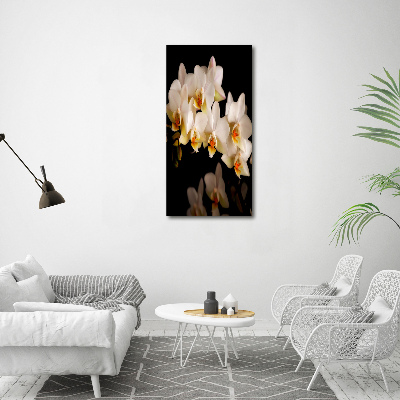 Quadro su tela canvas verticale Orchidea