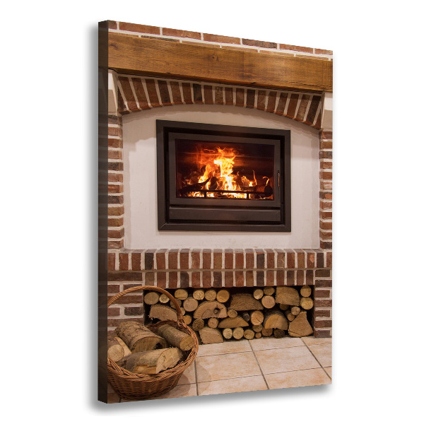 Quadro su tela canvas verticale Camino