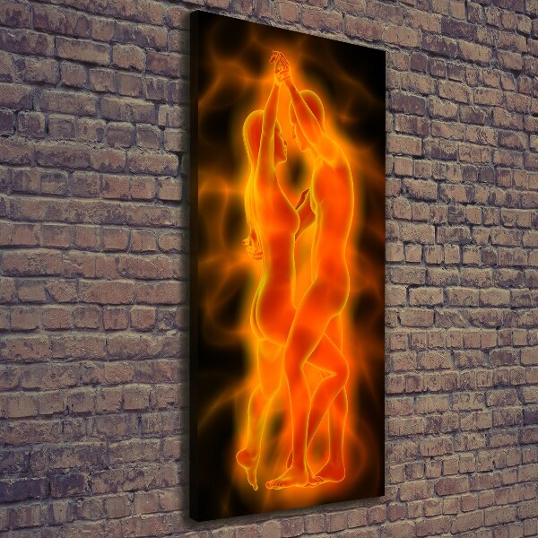 Stampa quadro su tela verticale Coppia che balla