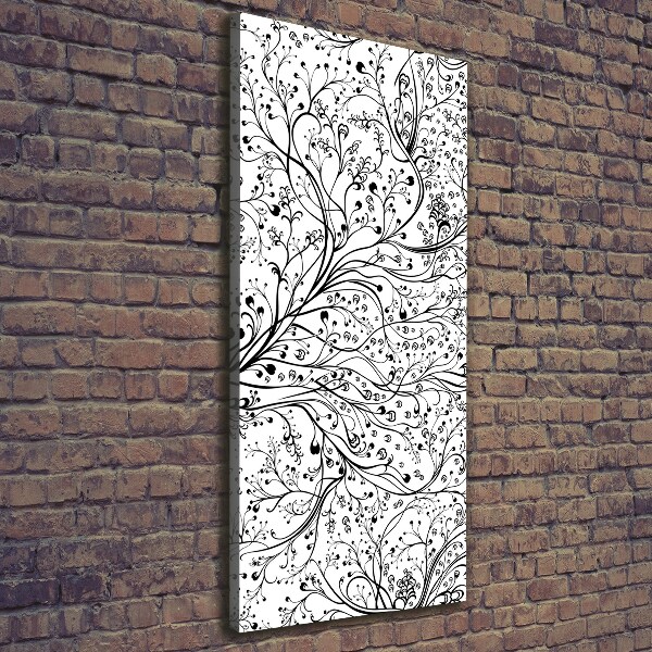 Quadro foto su tela verticale Rami