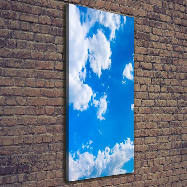 Quadro su tela canvas verticale Nuvole nel cielo