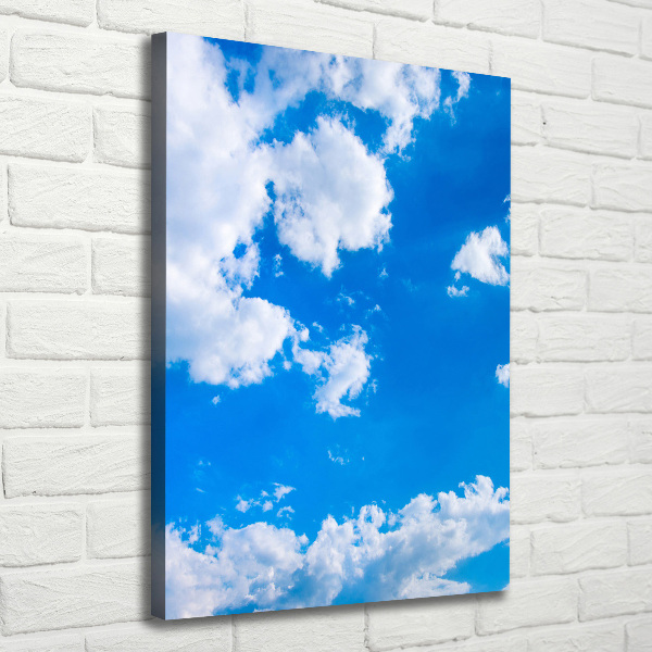 Quadro su tela canvas verticale Nuvole nel cielo