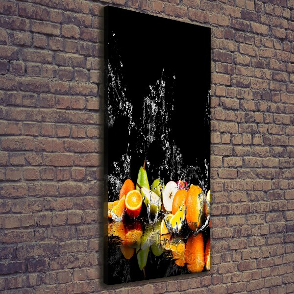 Quadro foto su tela verticale Frutta