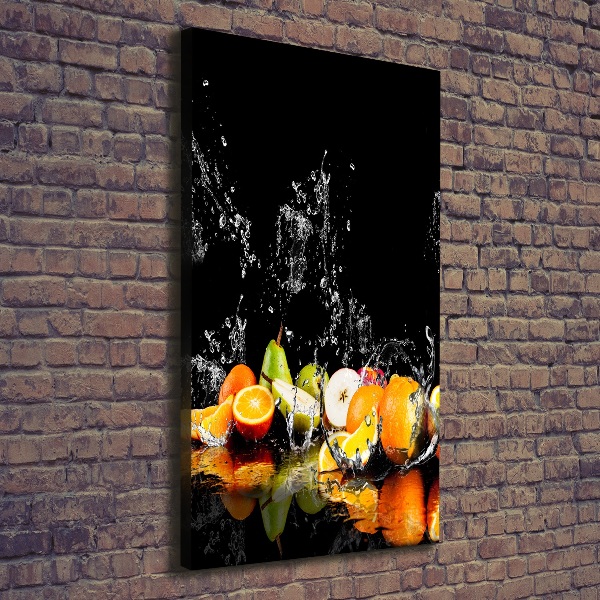 Quadro foto su tela verticale Frutta