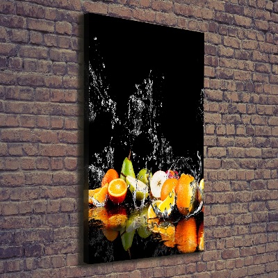 Quadro foto su tela verticale Frutta