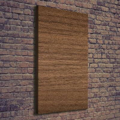Stampa quadro su tela verticale Sfondo in legno
