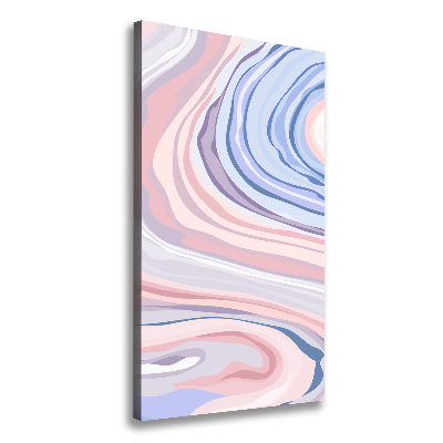 Stampa quadro su tela verticale Onde astratte