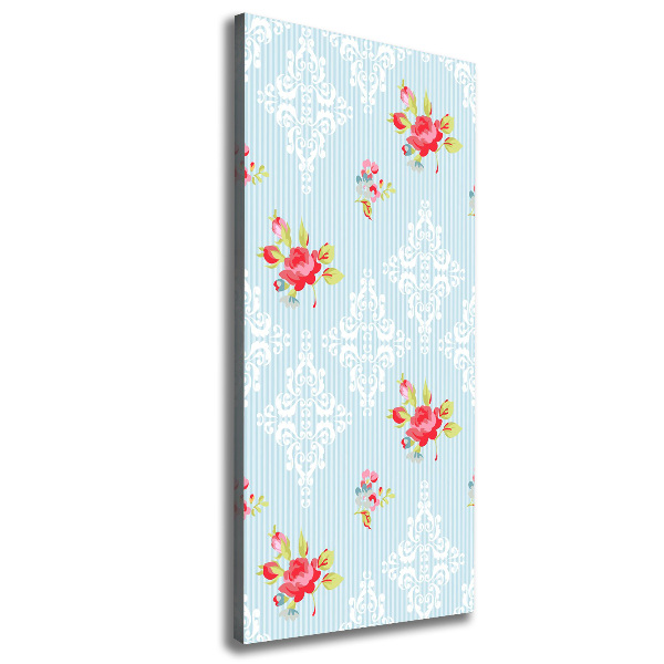 Stampa quadro su tela verticale Rose