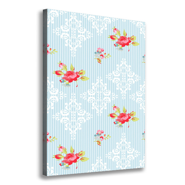 Stampa quadro su tela verticale Rose