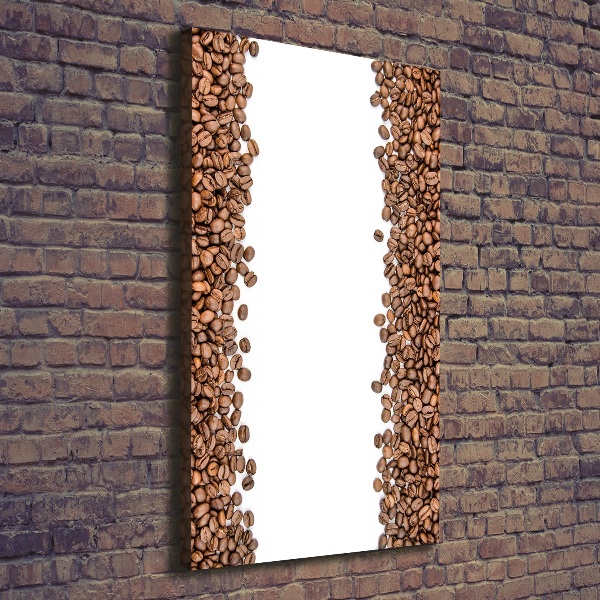 Stampa quadro su tela verticale Chicchi di caffè