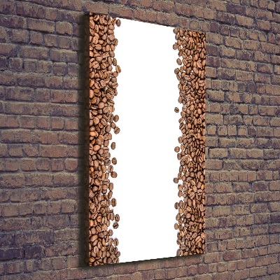 Stampa quadro su tela verticale Chicchi di caffè