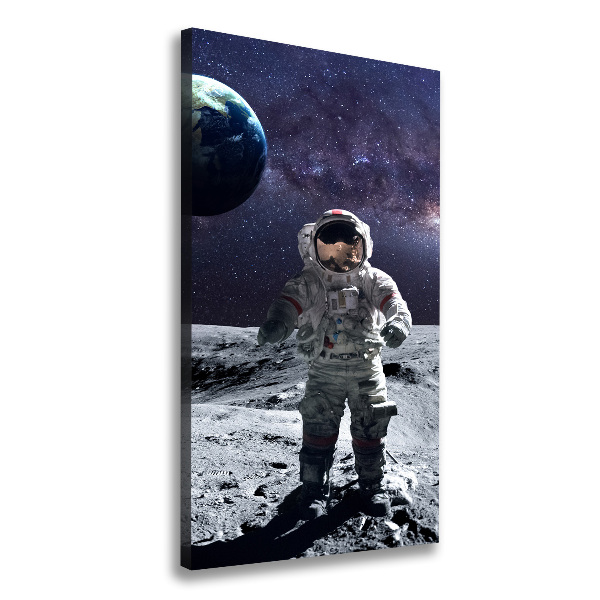 Quadro su tela canvas verticale Astronauta
