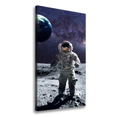 Quadro su tela canvas verticale Astronauta