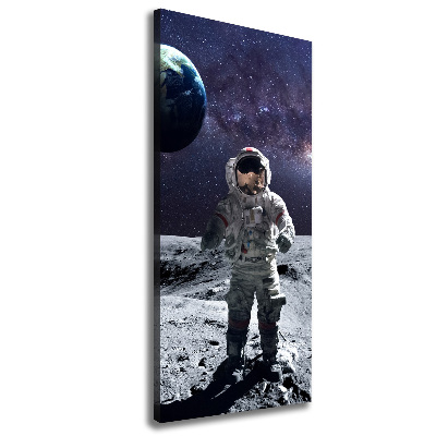 Quadro su tela canvas verticale Astronauta