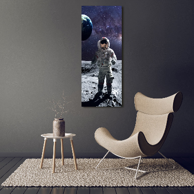 Quadro su tela canvas verticale Astronauta