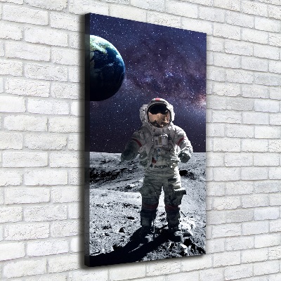 Quadro su tela canvas verticale Astronauta