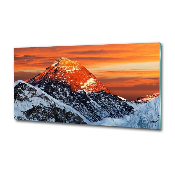 Quadro in vetro Vetta dell'Everest