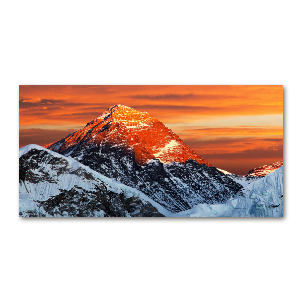 Quadro in vetro Vetta dell'Everest