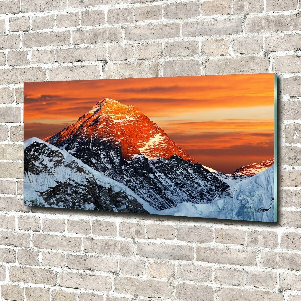 Quadro in vetro Vetta dell'Everest