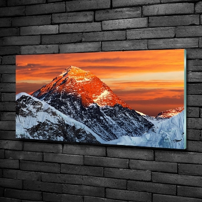 Quadro in vetro Vetta dell'Everest