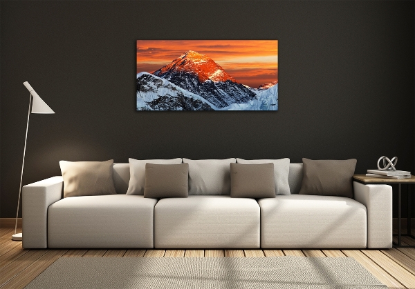 Quadro in vetro Vetta dell'Everest