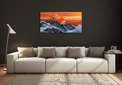 Quadro in vetro Vetta dell'Everest
