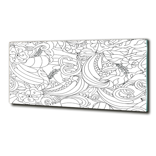 Quadro in vetro Ornamenti