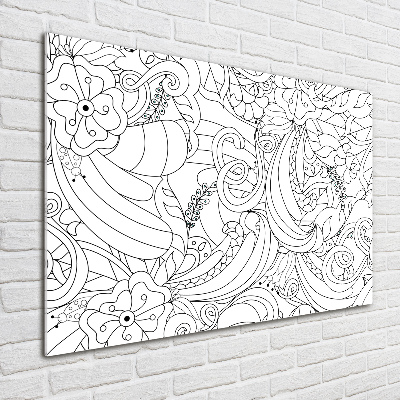 Quadro in vetro Ornamenti