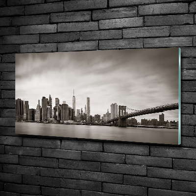 Quadro su vetro Manhattan, New York