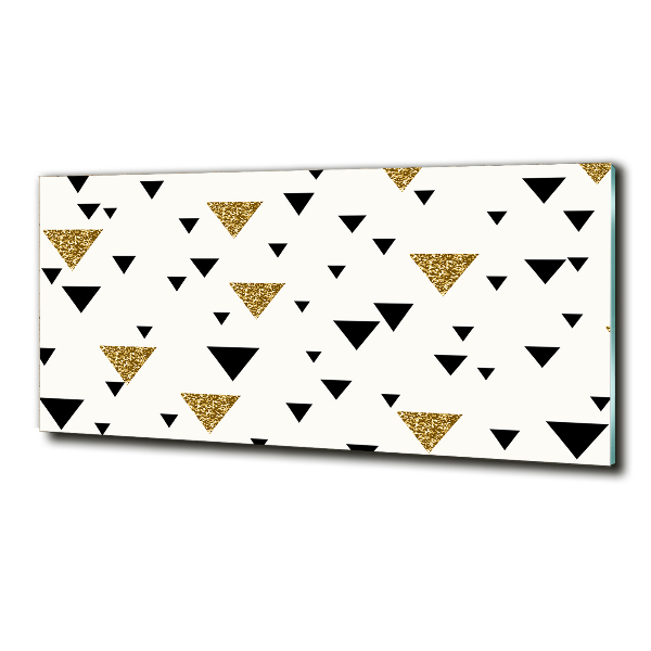 Quadro su vetro Sfondo triangolare