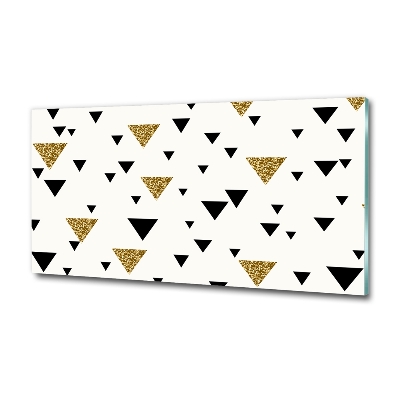 Quadro su vetro Sfondo triangolare