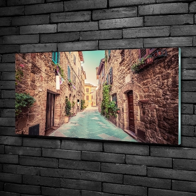 Quadro vetro Strade italiane