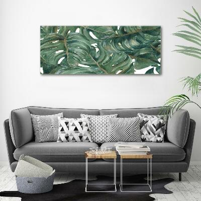 Quadro vetro Monstera