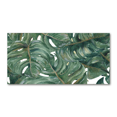 Quadro vetro Monstera