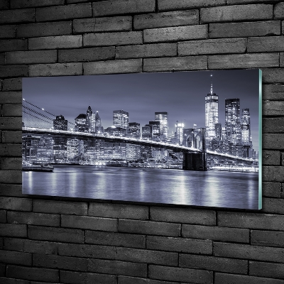 Quadro su vetro Manhattan, New York
