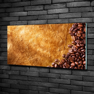 Quadro vetro Chicchi di caffè