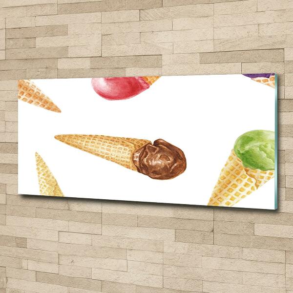 Quadro su vetro Gelato