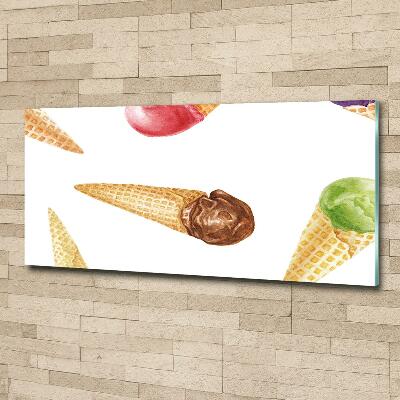 Quadro su vetro Gelato