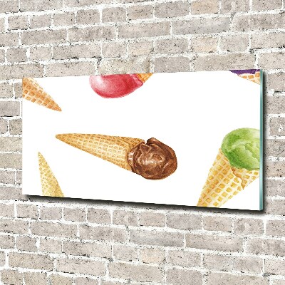 Quadro su vetro Gelato