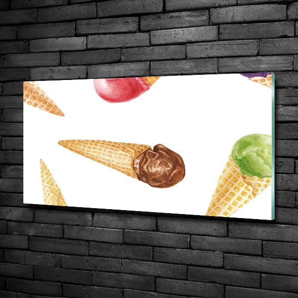 Quadro su vetro Gelato