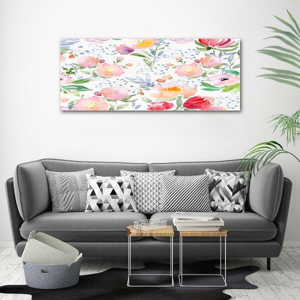 Quadro in vetro Papaveri