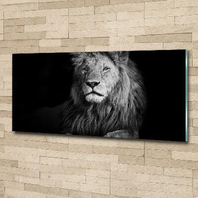 Quadro vetro Leone