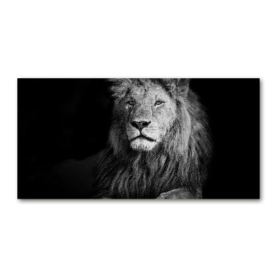Quadro vetro Leone