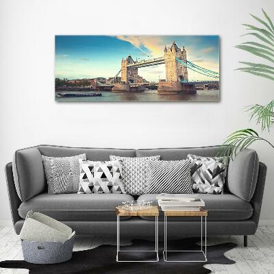Quadro vetro Tower Bridge di Londra
