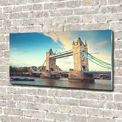 Quadro vetro Tower Bridge di Londra