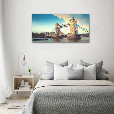 Quadro vetro Tower Bridge di Londra