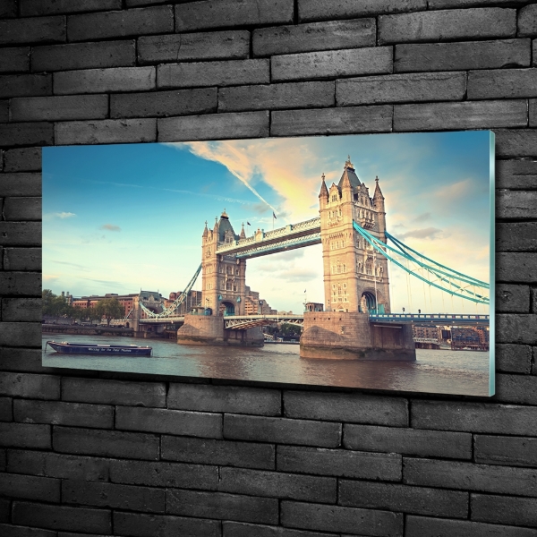 Quadro vetro Tower Bridge di Londra