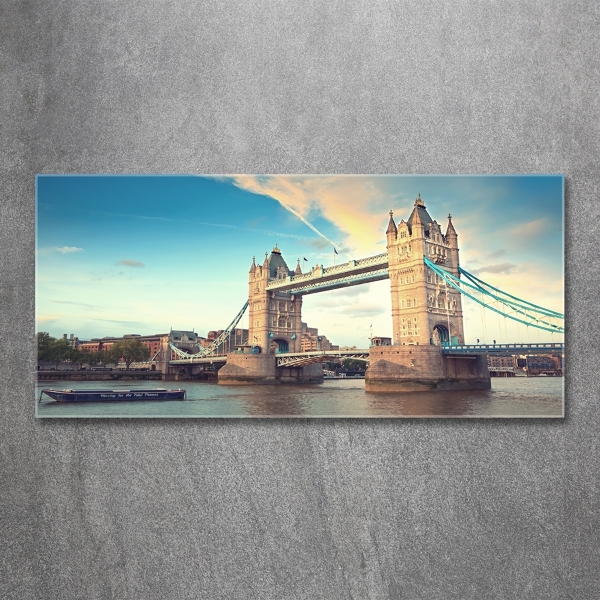 Quadro vetro Tower Bridge di Londra